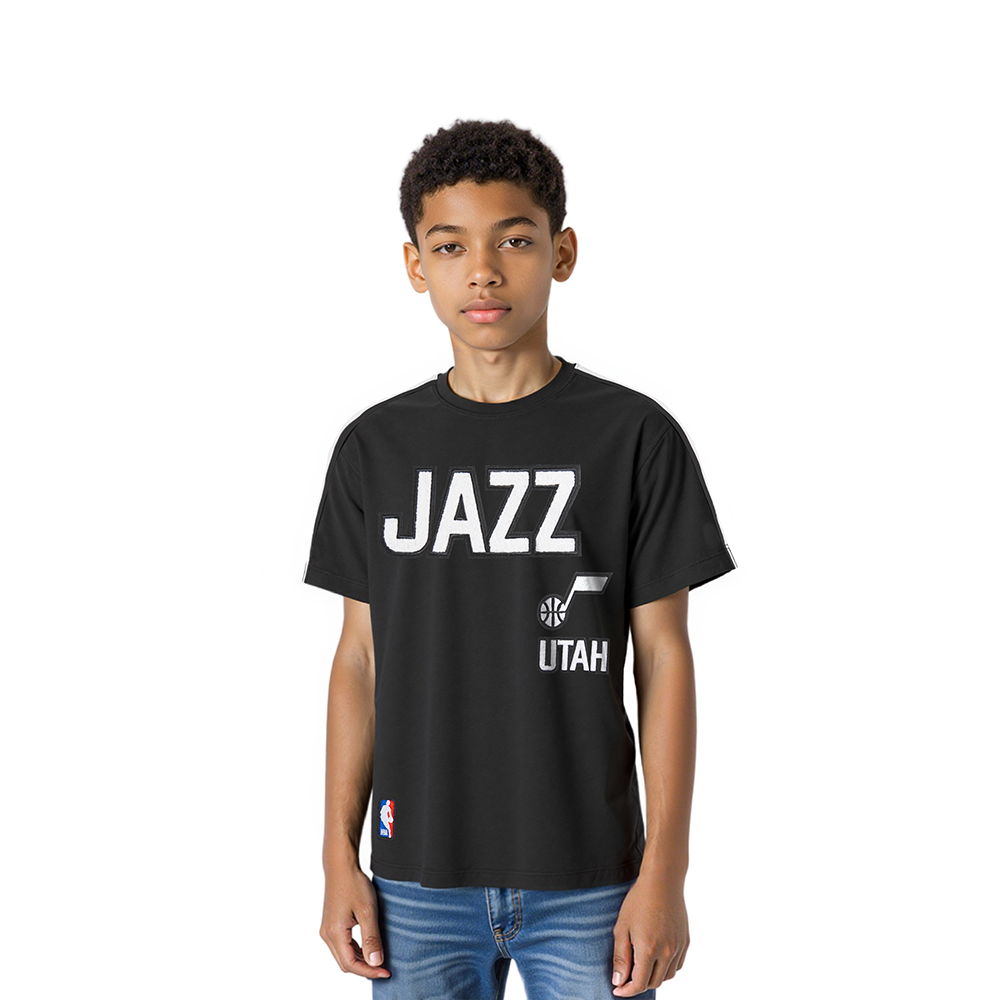 PLAYERA NBA UTAH JAZZ RETRO CLASSICS PARA NIÑO