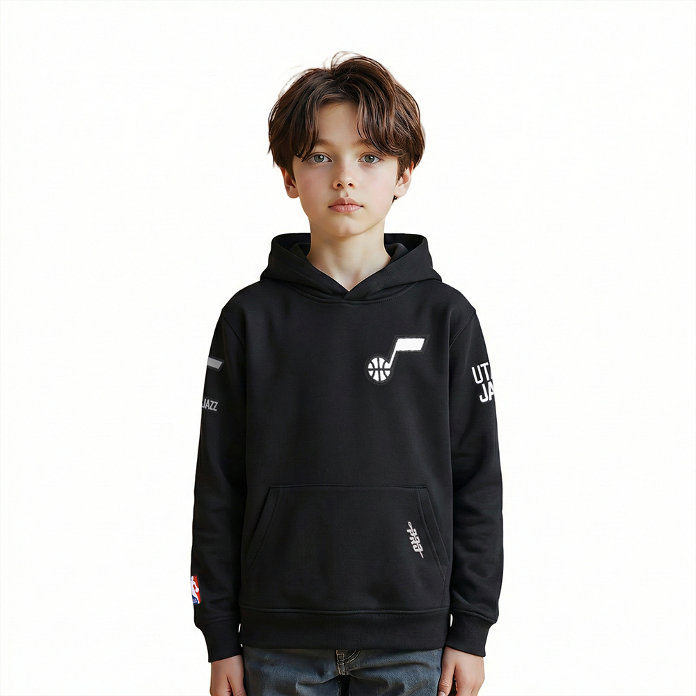 SUDADERA CON GORRO NBA UTAH JAZZ CLASSIC CHENILLE PARA NIÑO