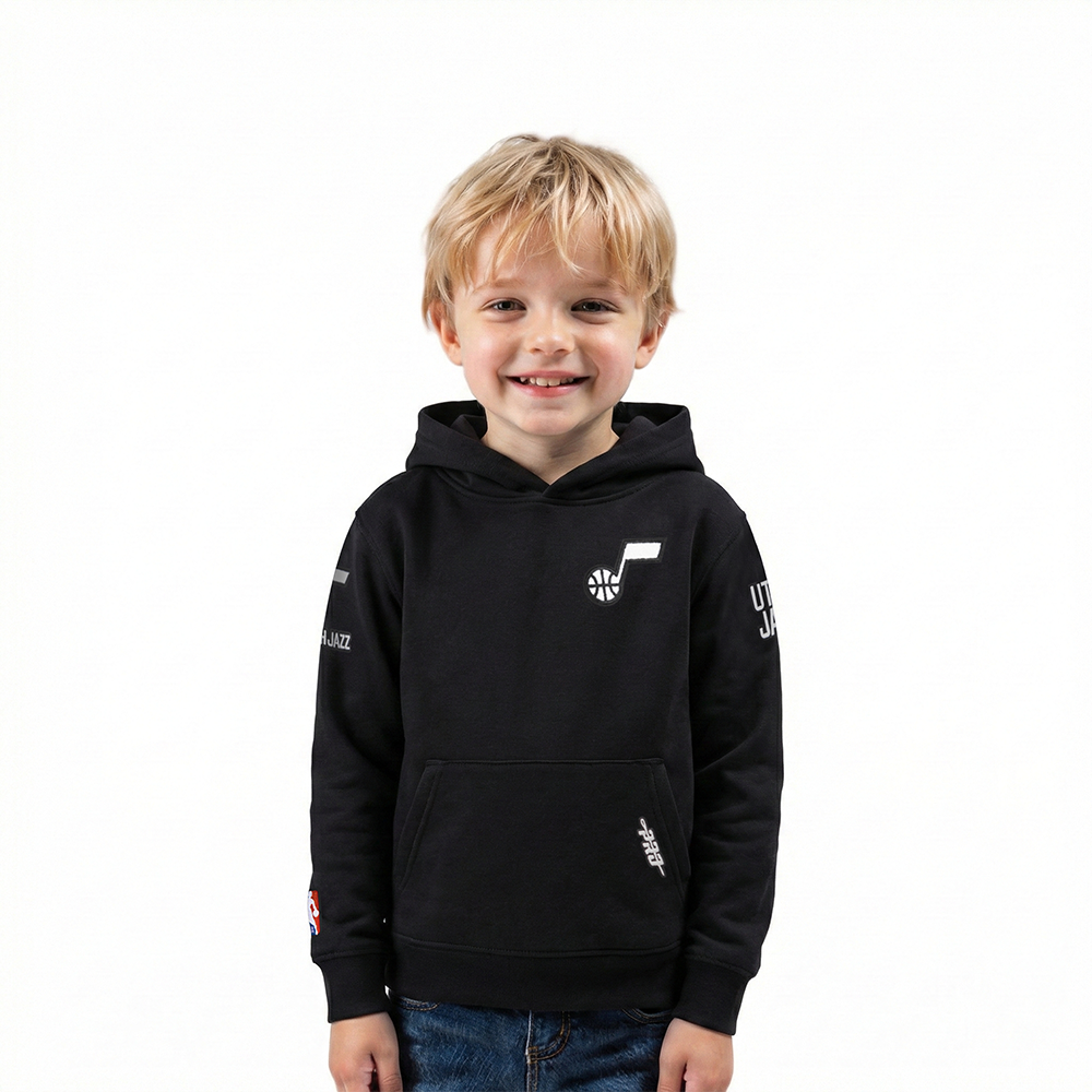 SUDADERA CON GORRO NBA UTAH JAZZ CLASSIC CHENILLE PARA BEBÉ NIÑO