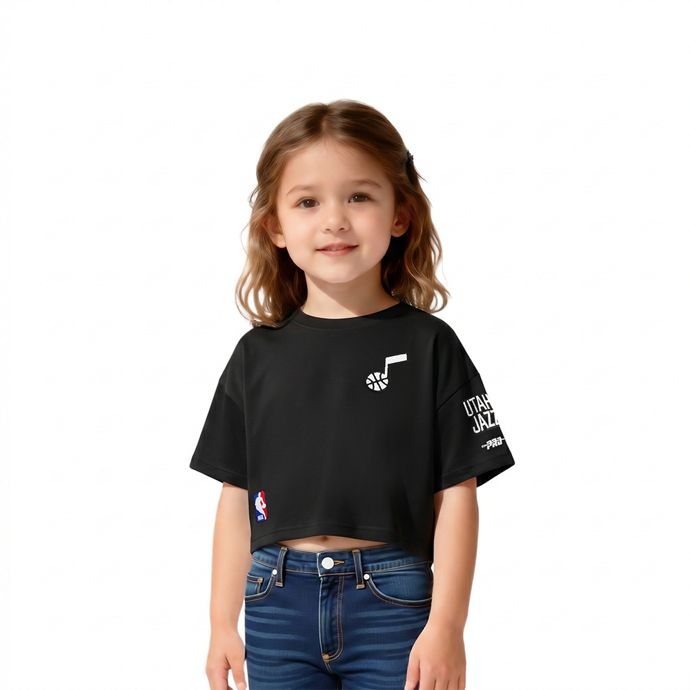 PLAYERA NBA UTAH JAZZ CLASSIC ESSENTIALS PARA BEBÉ NIÑA