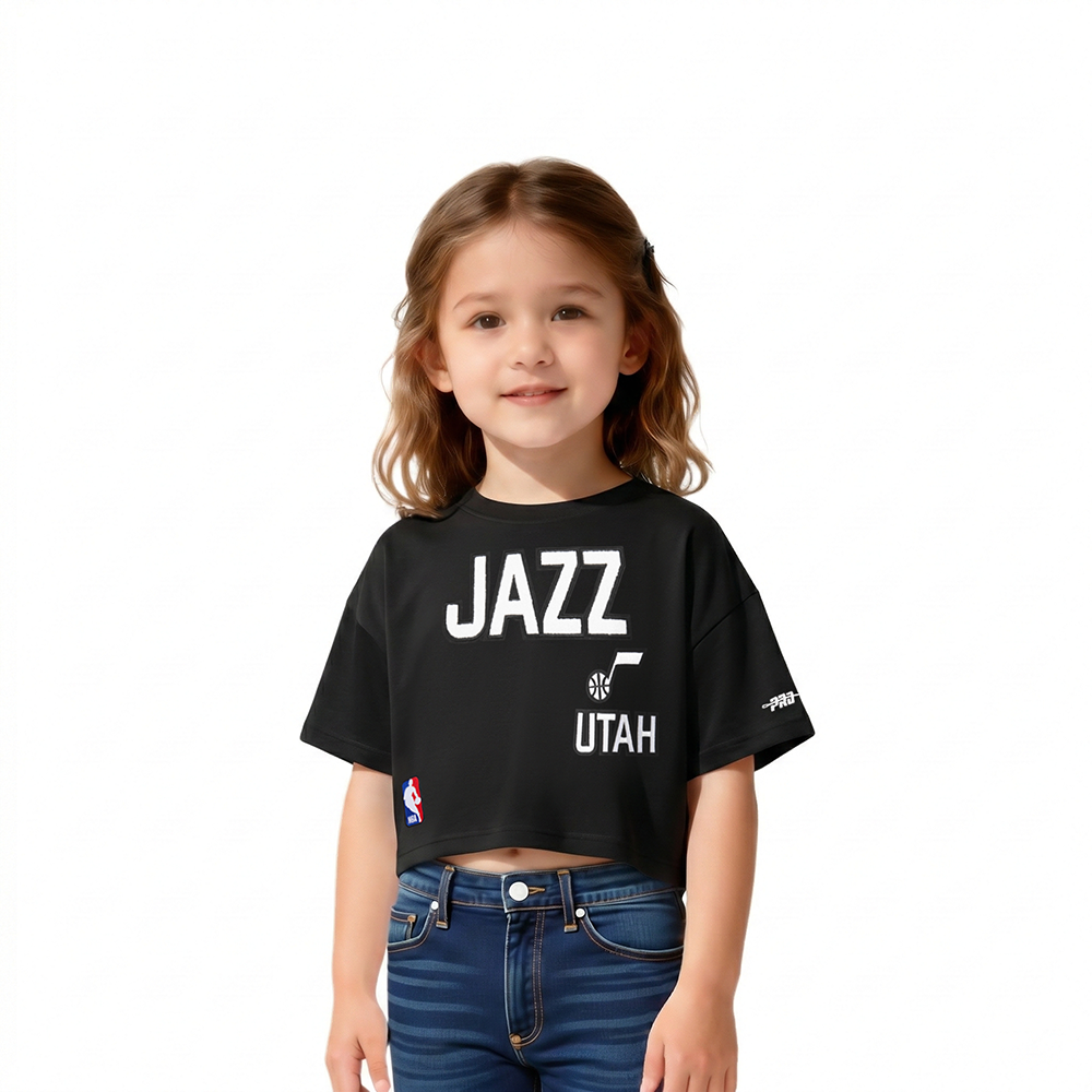 PLAYERA NBA UTAH JAZZ RETRO CLASSICS PARA BEBÉ NIÑA