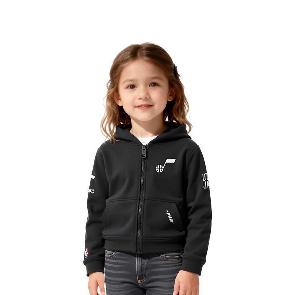 SUDADERA CON CIERRE NBA UTAH JAZZ CLASSIC ESSENTIALS PARA BEBÉ NIÑA