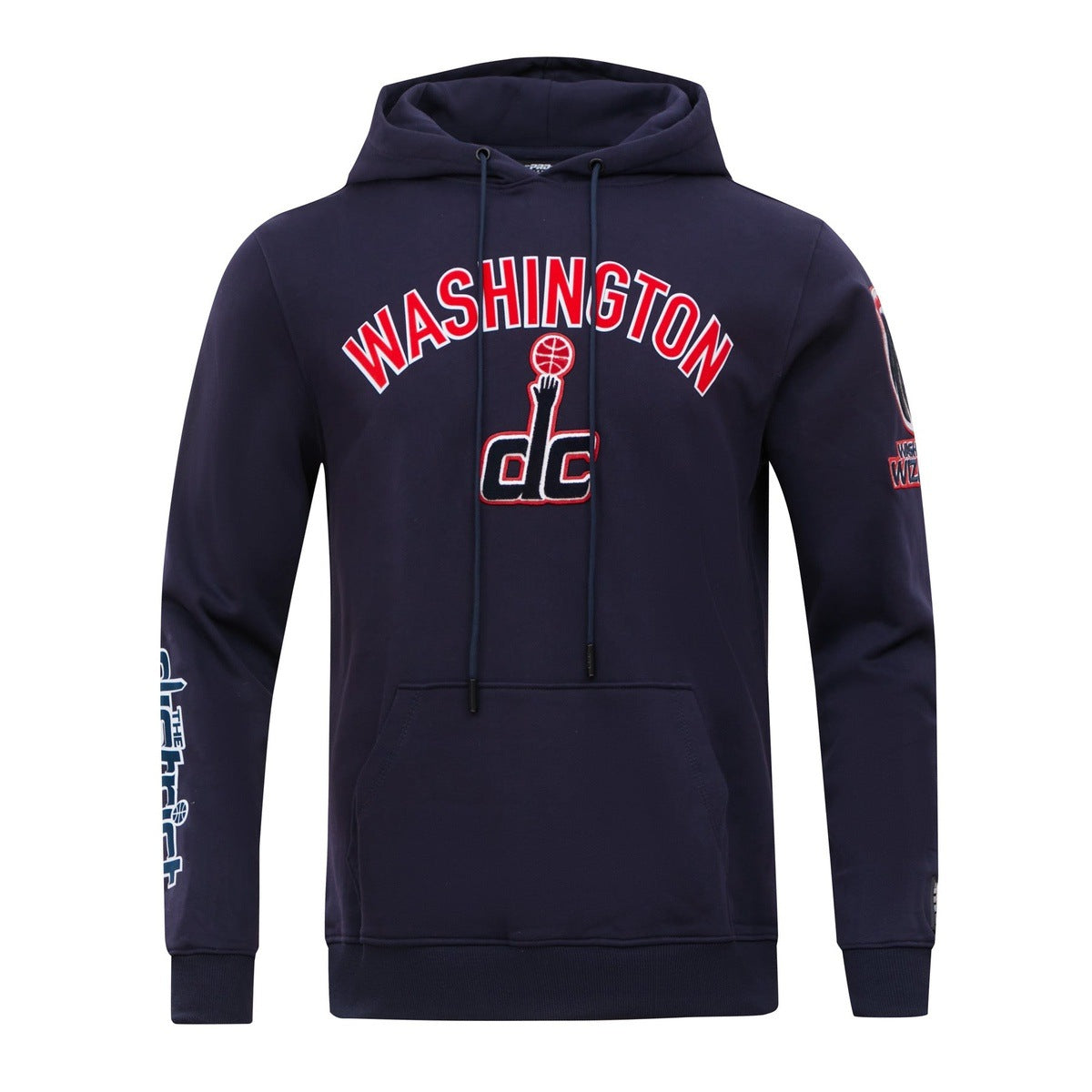 SUDADERA CON GORRO NBA WASHINGTON WIZARDS CLASSIC BRISTLE