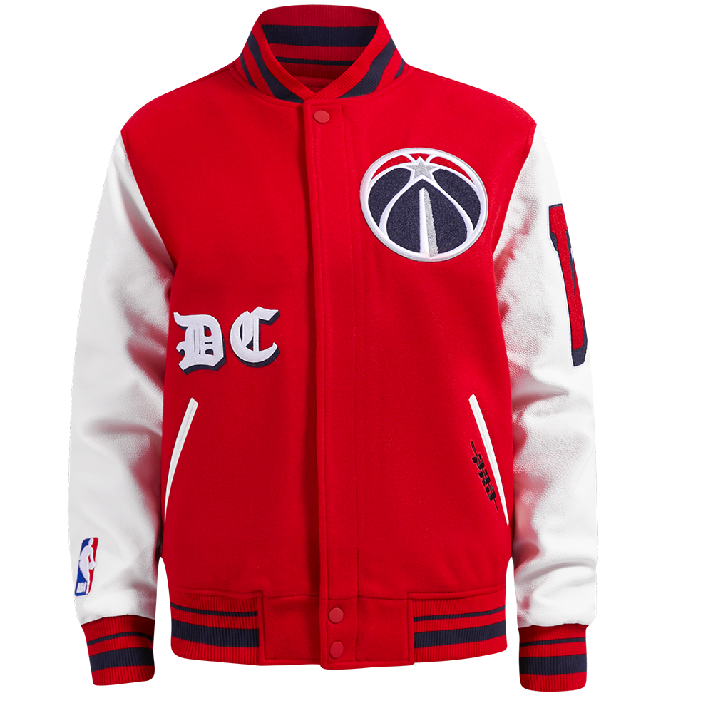 CHAMARRA UNIVERSITARIA NBA WASHINGTON WIZARDS OLD ENGLISH