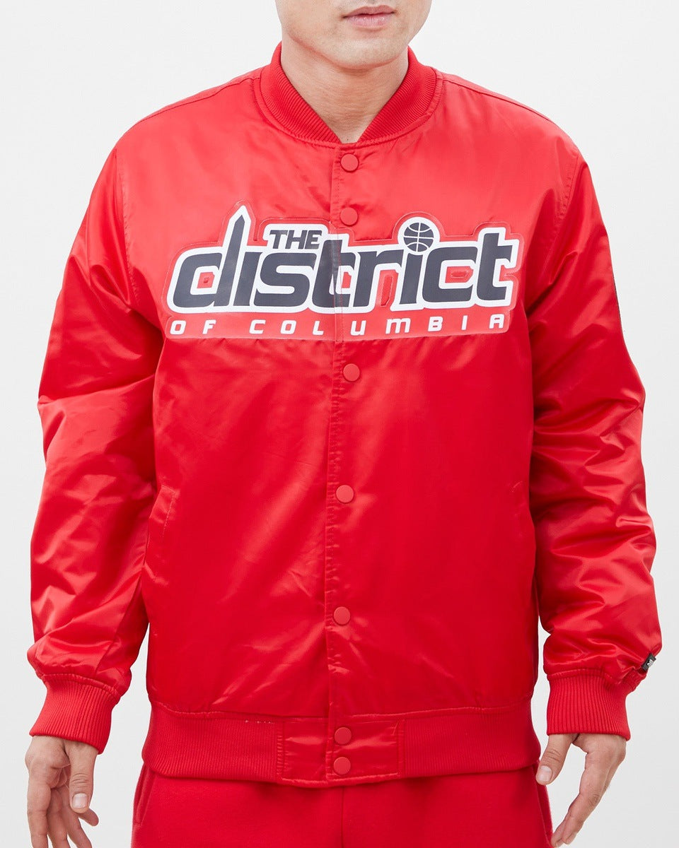 CHAMARRA DE SATÍN NBA WASHINGTON WIZARDS CLASSIC SATIN