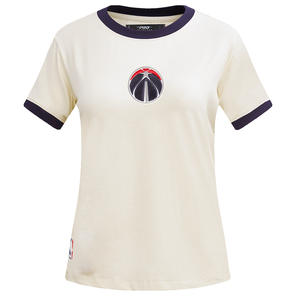 PLAYERA NBA WASHINGTON WIZARDS PINSTRIPE RETRO CLASSIC PARA MUJER