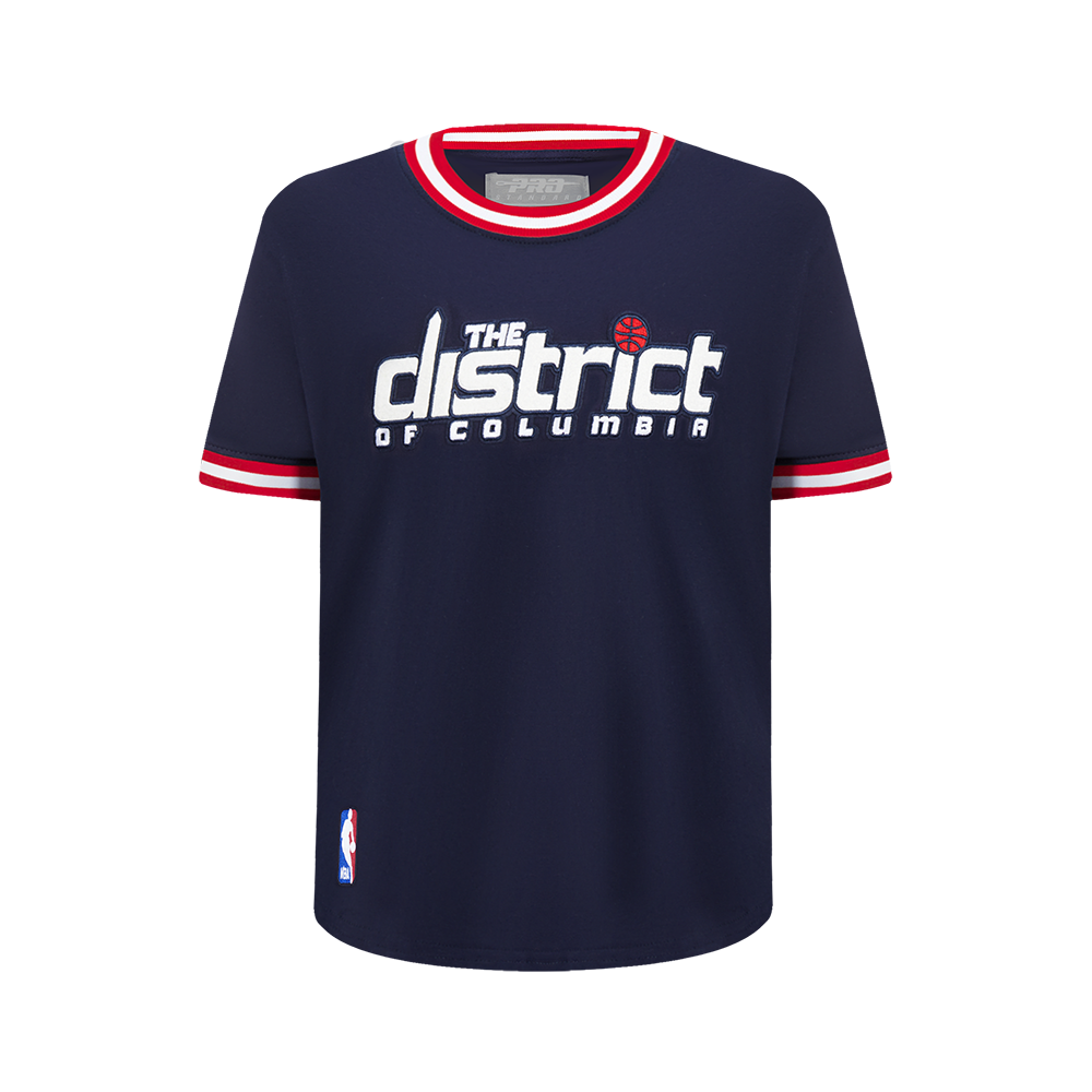 PLAYERA NBA WASHINGTON WIZARDS CLASSIC CHENILLE PARA NIÑO JUNIOR