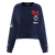 SUDADERA DE CUELLO REDONDO NBA WASHINGTON WIZARDS OLD ENGLISH PARA MUJER