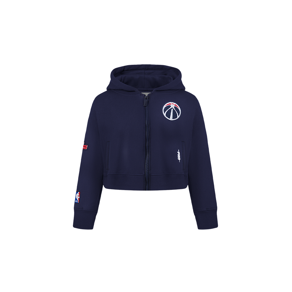 SUDADERA CON CIERRE NBA WASHINGTON WIZARDS CLASSIC ESSENTIALS PARA BEBÉ NIÑA