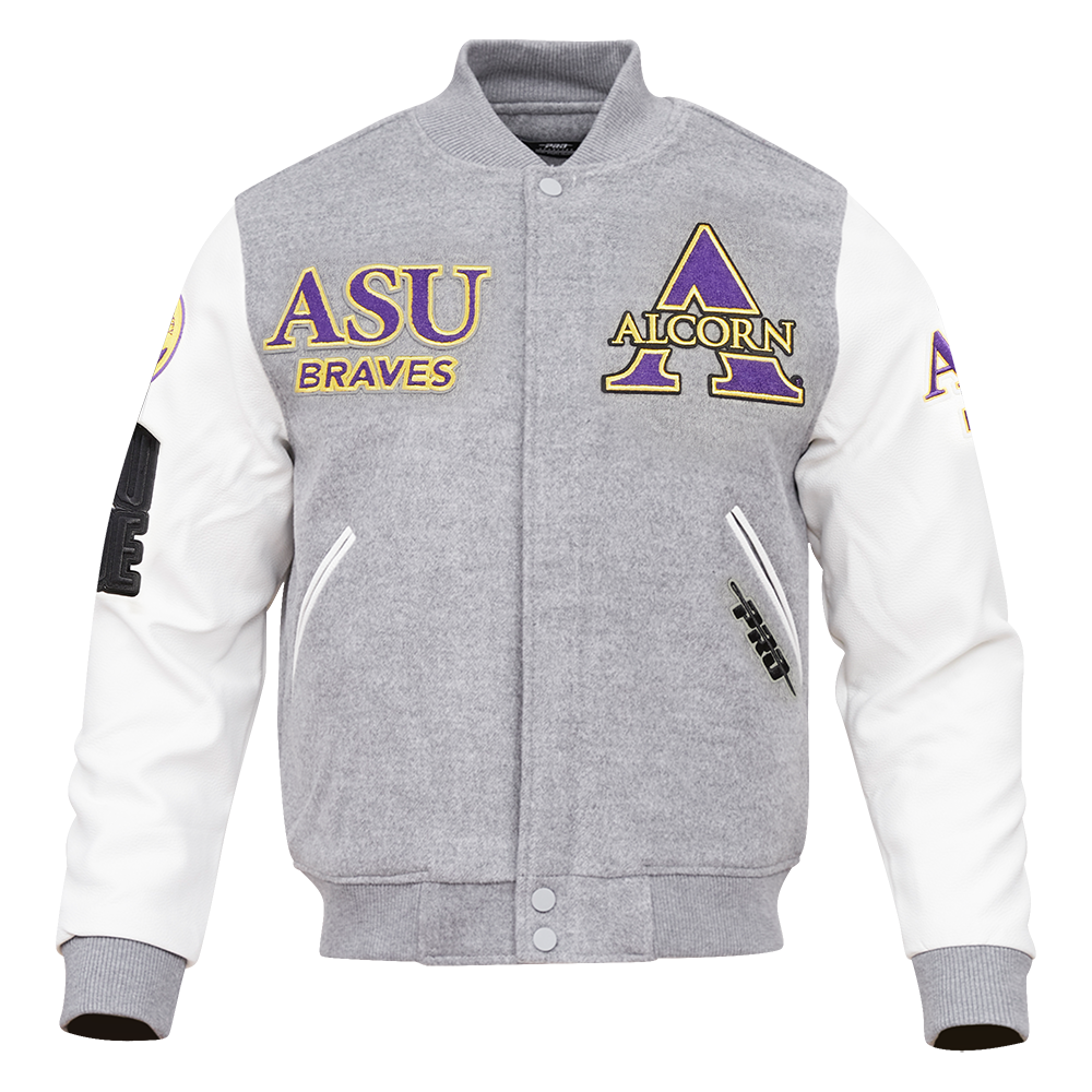 CHAMARRA UNIVERSITARIA  ALCORN STATE UNIVERSITY NCAA CLASSIC CHENILLE