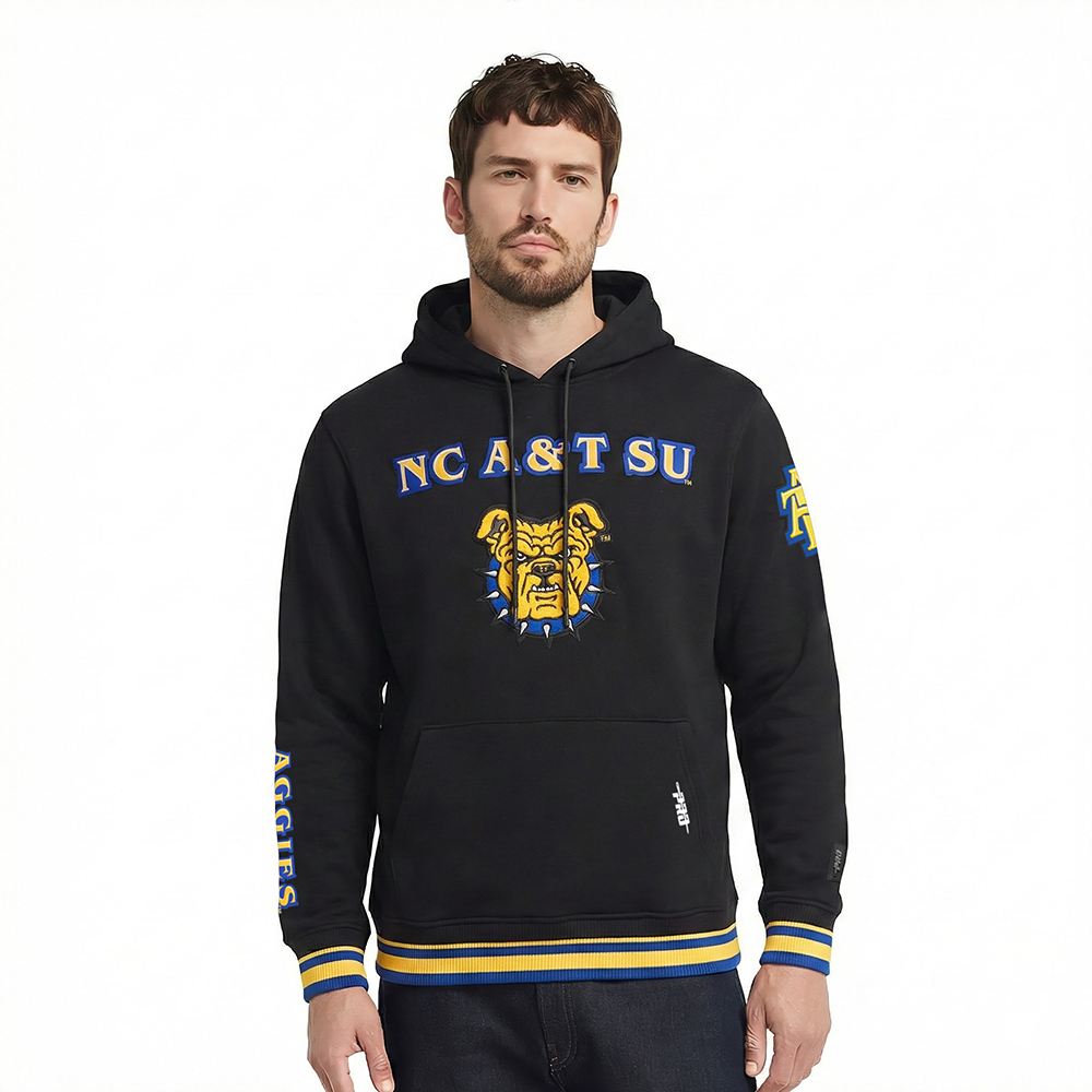 SUDADERA CON GORRO  NORTH CAROLINA A&T STATE UNIVERSITY NCAA CLASSIC CHENILLE