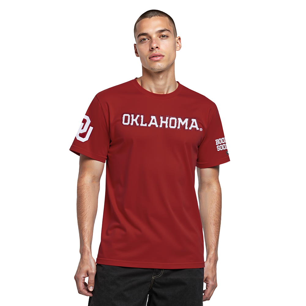 PLAYERA  UNIVERSITY OF OKLAHOMA NCAA CLASSIC CHENILLE