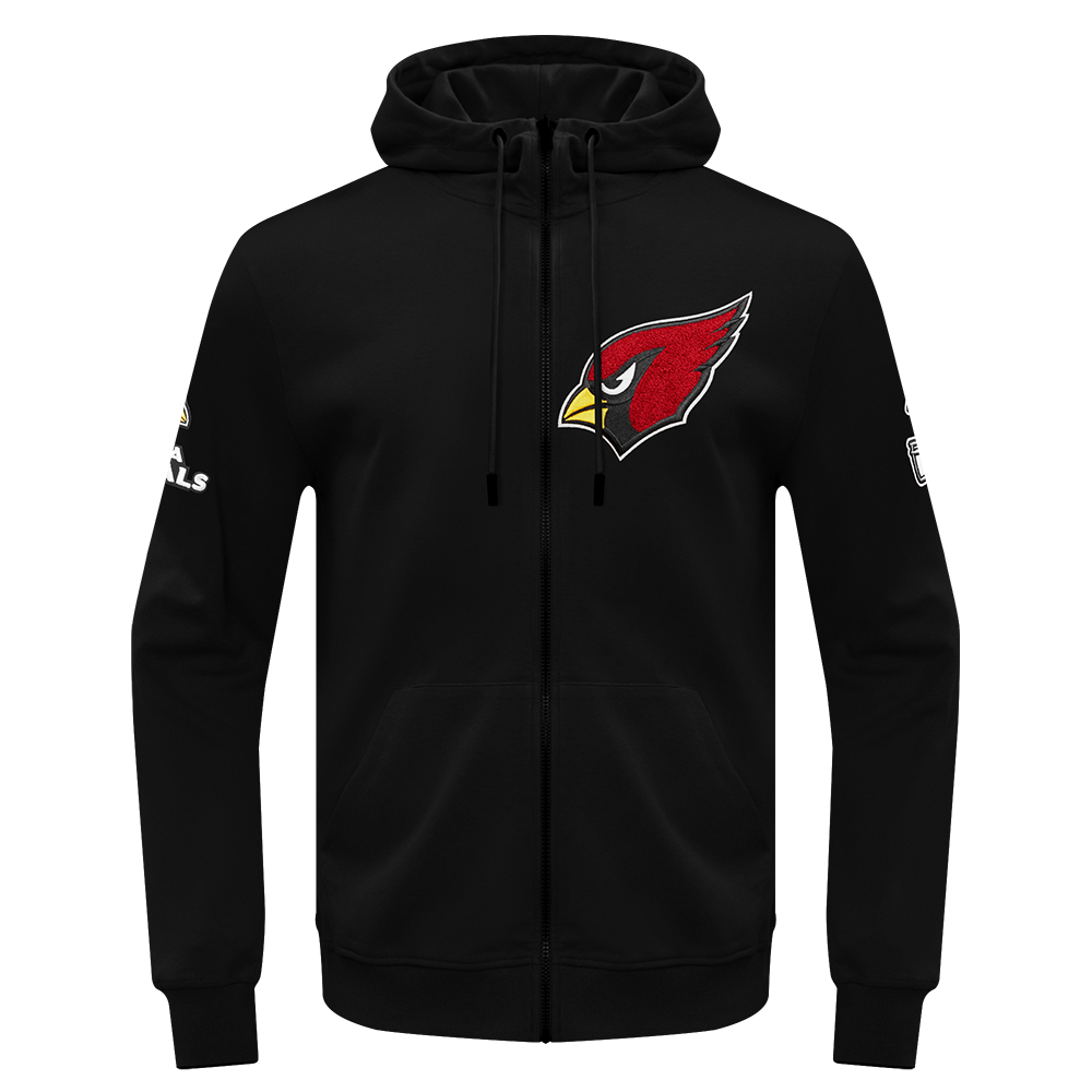 SUDADERA CON CIERRE NFL ARIZONA CARDINALS CLASSIC CHENILLE