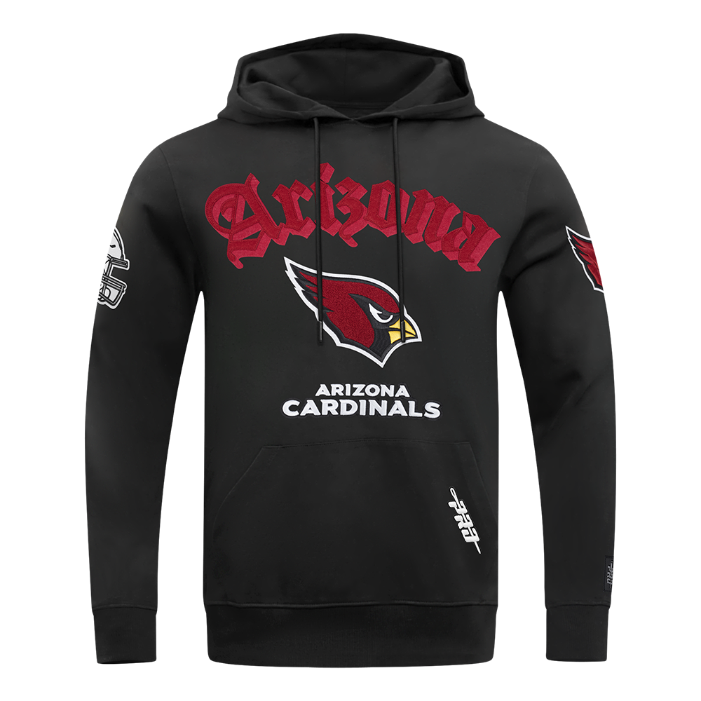 SUDADERA CON GORRO NFL ARIZONA CARDINALS OLD ENGLISH