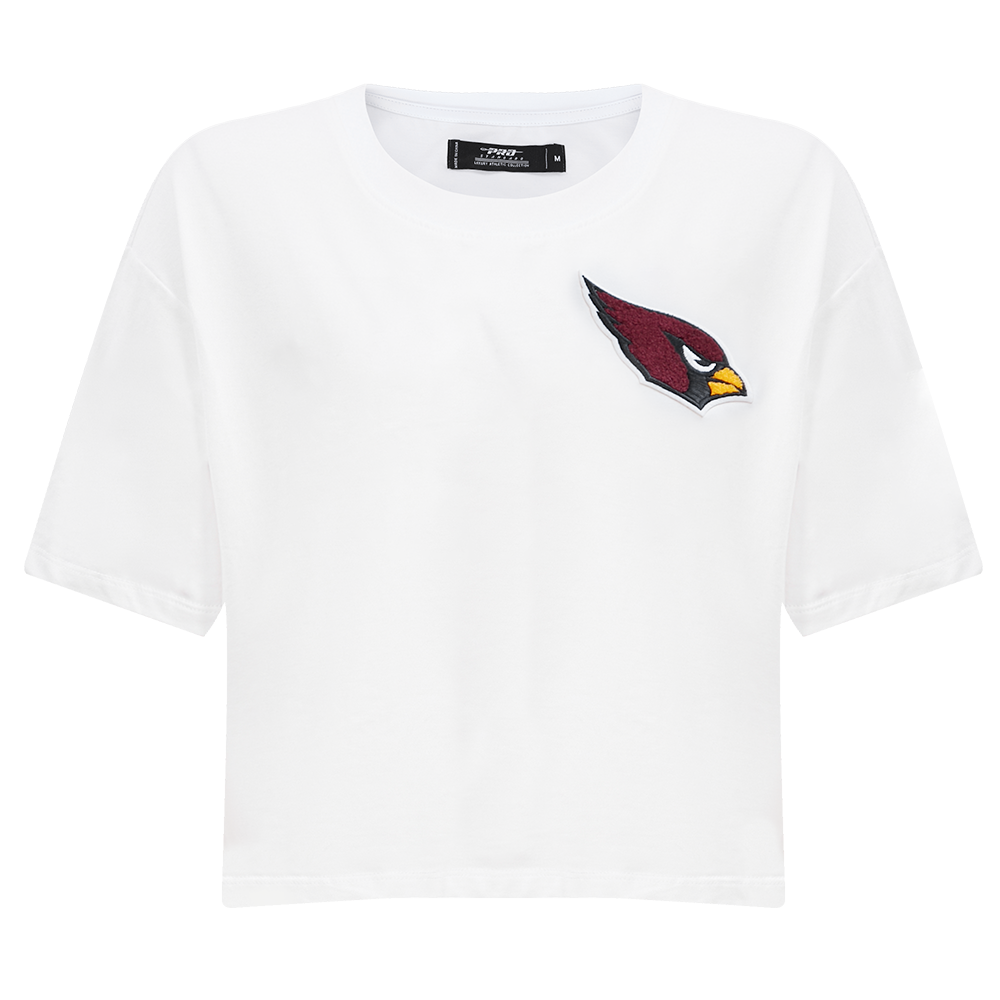 PLAYERA CROP NFL ARIZONA CARDINALS CLASSIC ESSENTIALS PARA MUJER