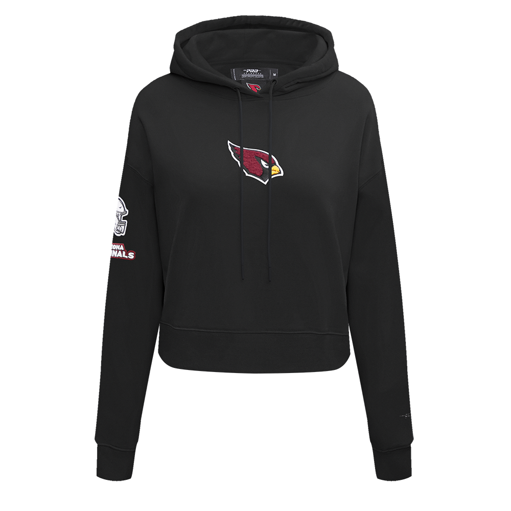 SUDADERA CON GORRO NFL ARIZONA CARDINALS CLASSIC ESSENTIALS PARA MUJER