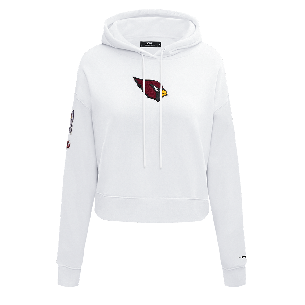 SUDADERA CON GORRO NFL ARIZONA CARDINALS CLASSIC ESSENTIALS PARA MUJER
