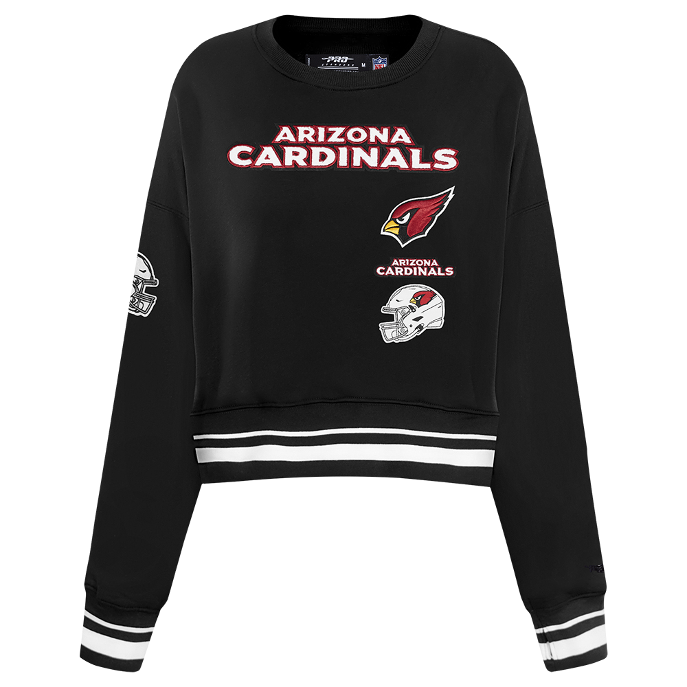 SUDADERA DE CUELLO REDONDO NFL ARIZONA CARDINALS RETRO CLASSICS PARA MUJER