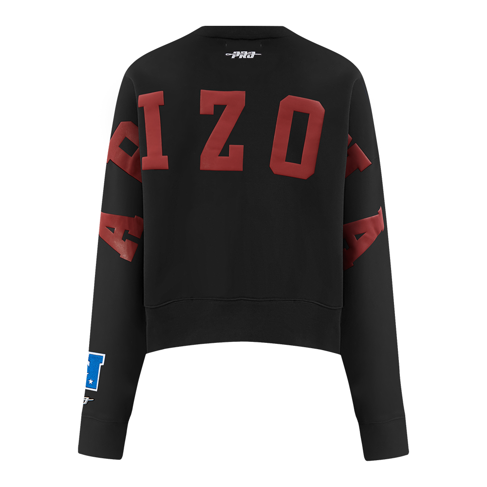 SUDADERA DE CUELLO REDONDO NFL ARIZONA CARDINALS WINGSPAN PARA MUJER