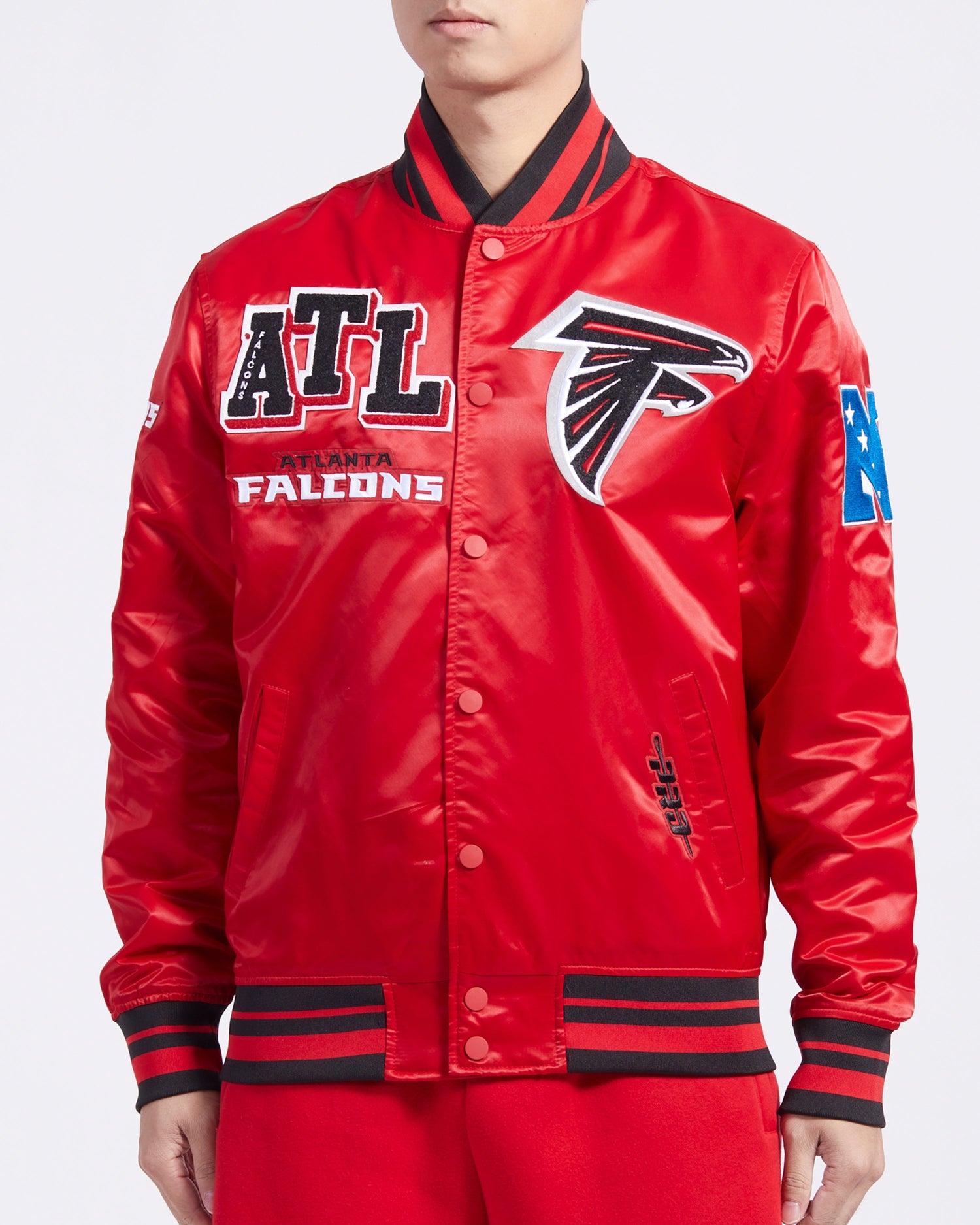 CHAMARRA DE SATÍN NFL ATLANTA FALCONS MASH UP