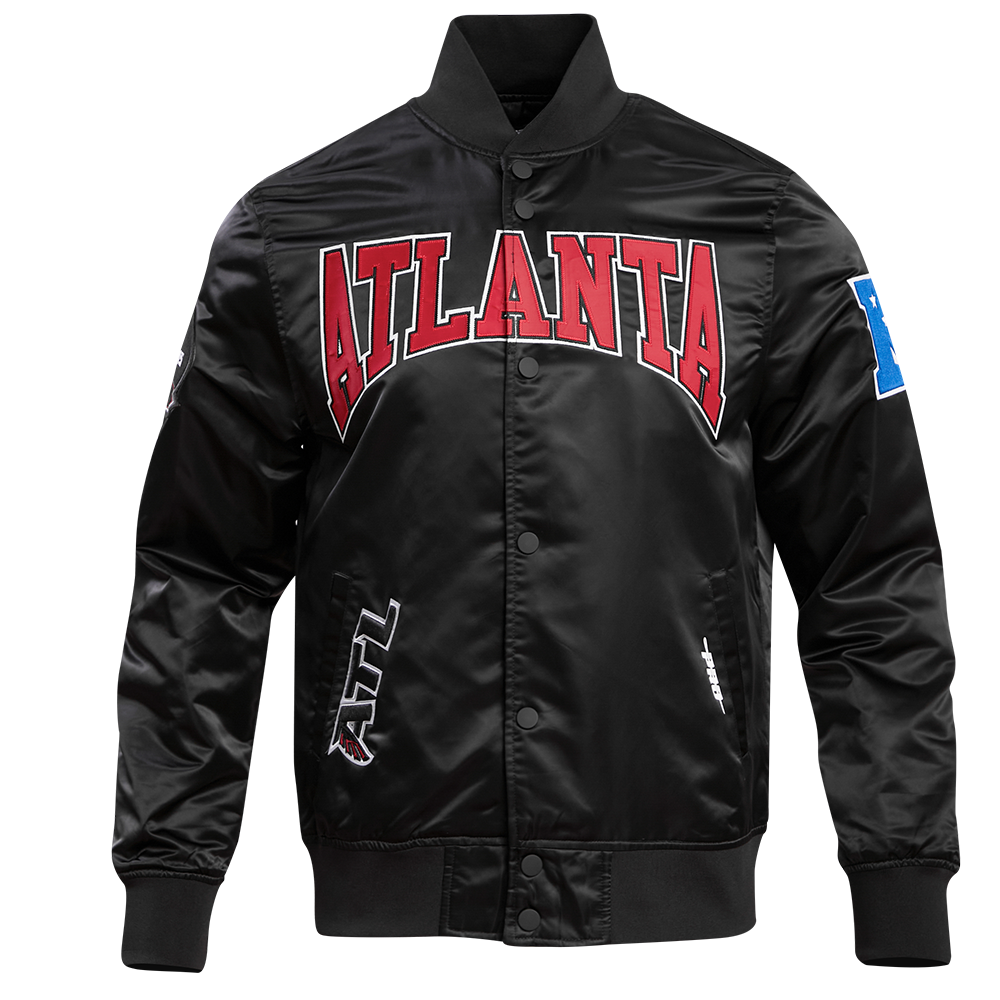 CHAMARRA DE SATÍN NFL ATLANTA FALCONS CREST EMBLEM