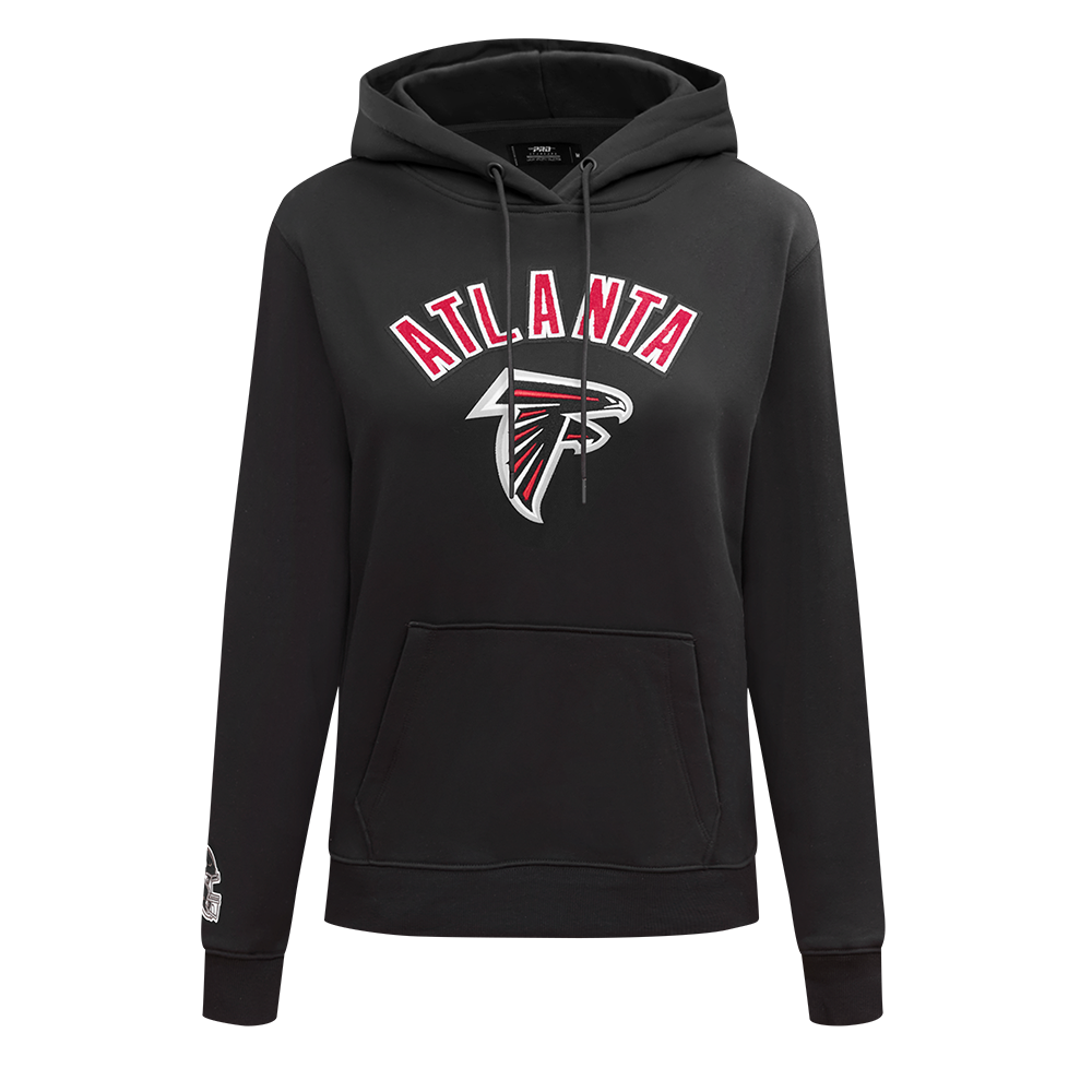 SUDADERA CON GORRO NFL ATLANTA FALCONS CLASSIC ESSENTIALS PARA MUJER