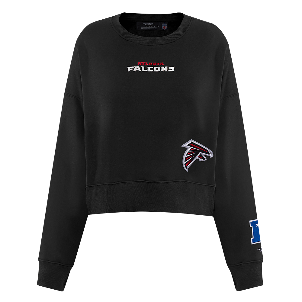 SUDADERA DE CUELLO REDONDO NFL ATLANTA FALCONS WINGSPAN PARA MUJER