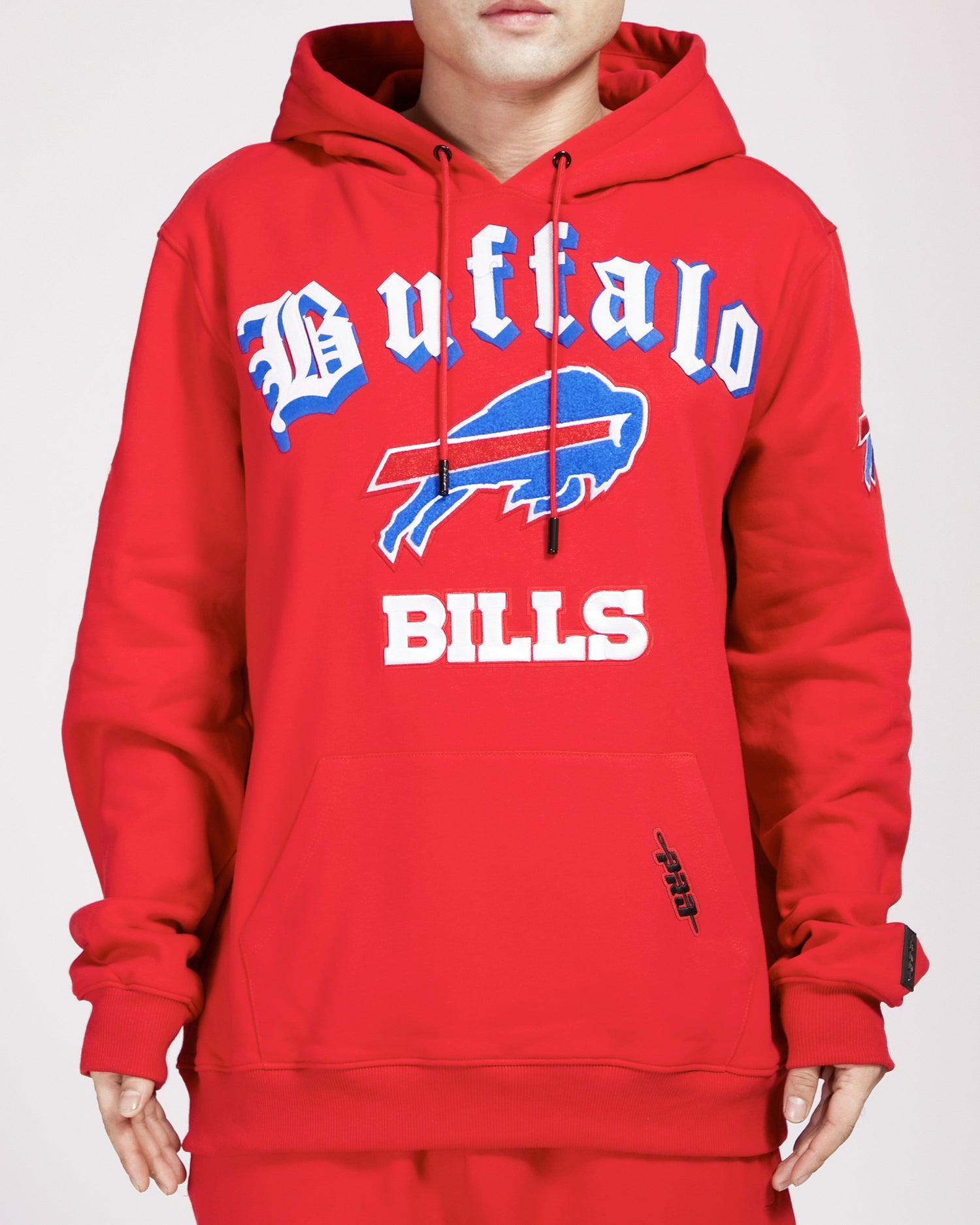 SUDADERA CON GORRO NFL BUFFALO BILLS OLD ENGLISH