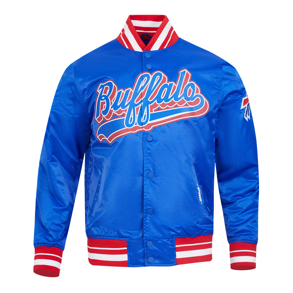 CHAMARRA DE SATÍN NFL BUFFALO BILLS SCRIPT TAIL