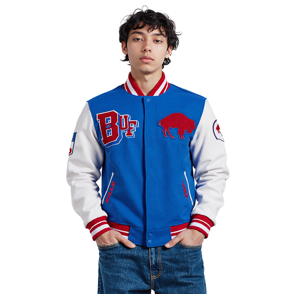 CHAMARRA UNIVERSITARIA NFL BUFFALO BILLS BEST OF