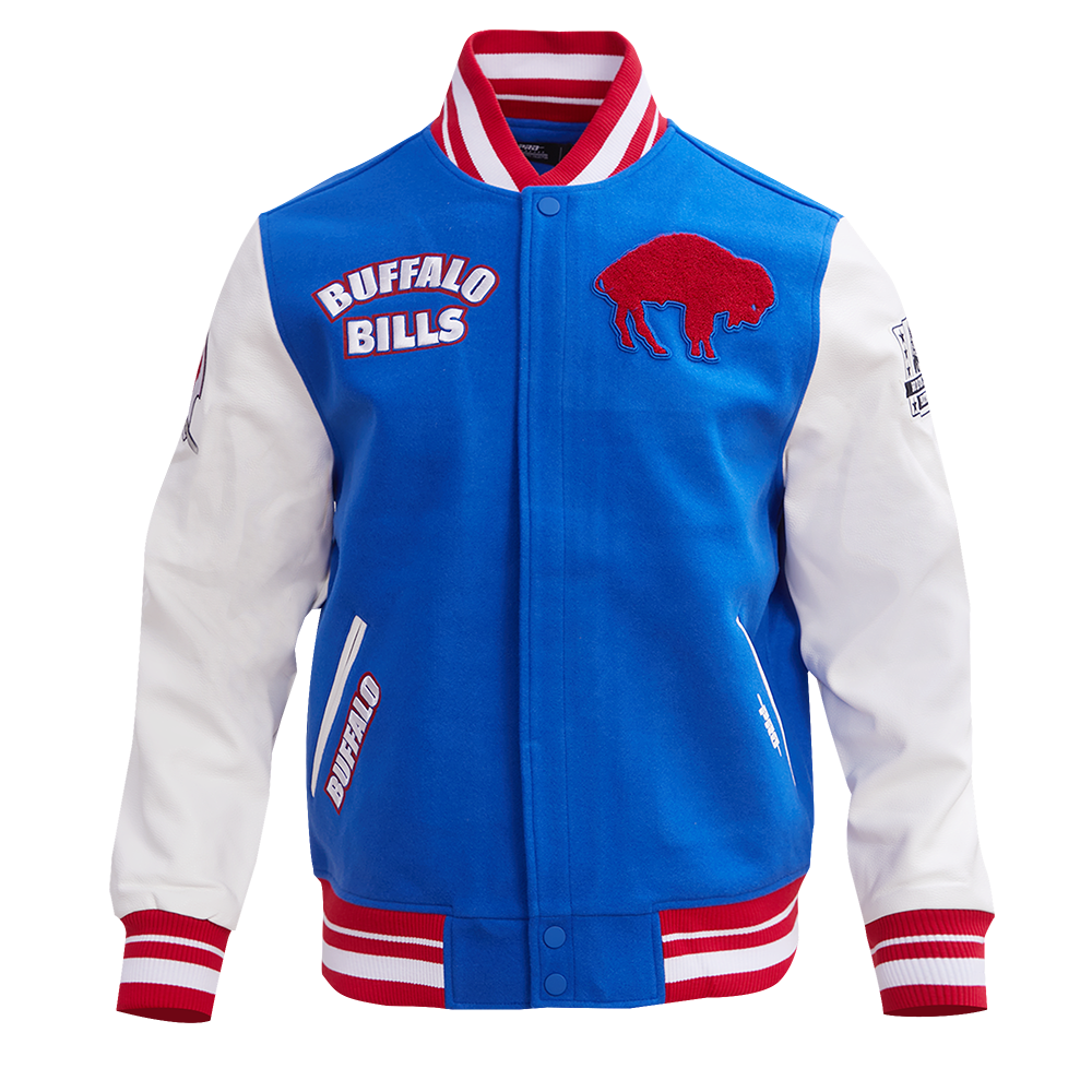 CHAMARRA UNIVERSITARIA NFL BUFFALO BILLS RETRO CLASSICS