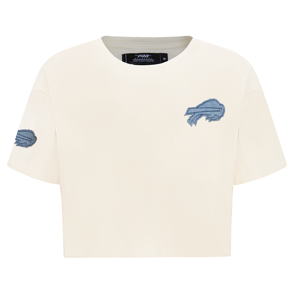 PLAYERA CROP NFL BUFFALO BILLS VARSITY BLUES PARA MUJER