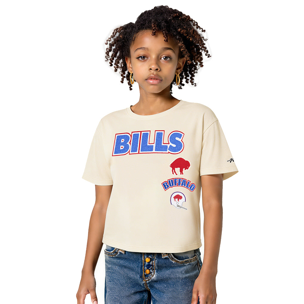 PLAYERA NFL BUFFALO BILLS RETRO CLASSICS PARA NIÑA JUNIOR