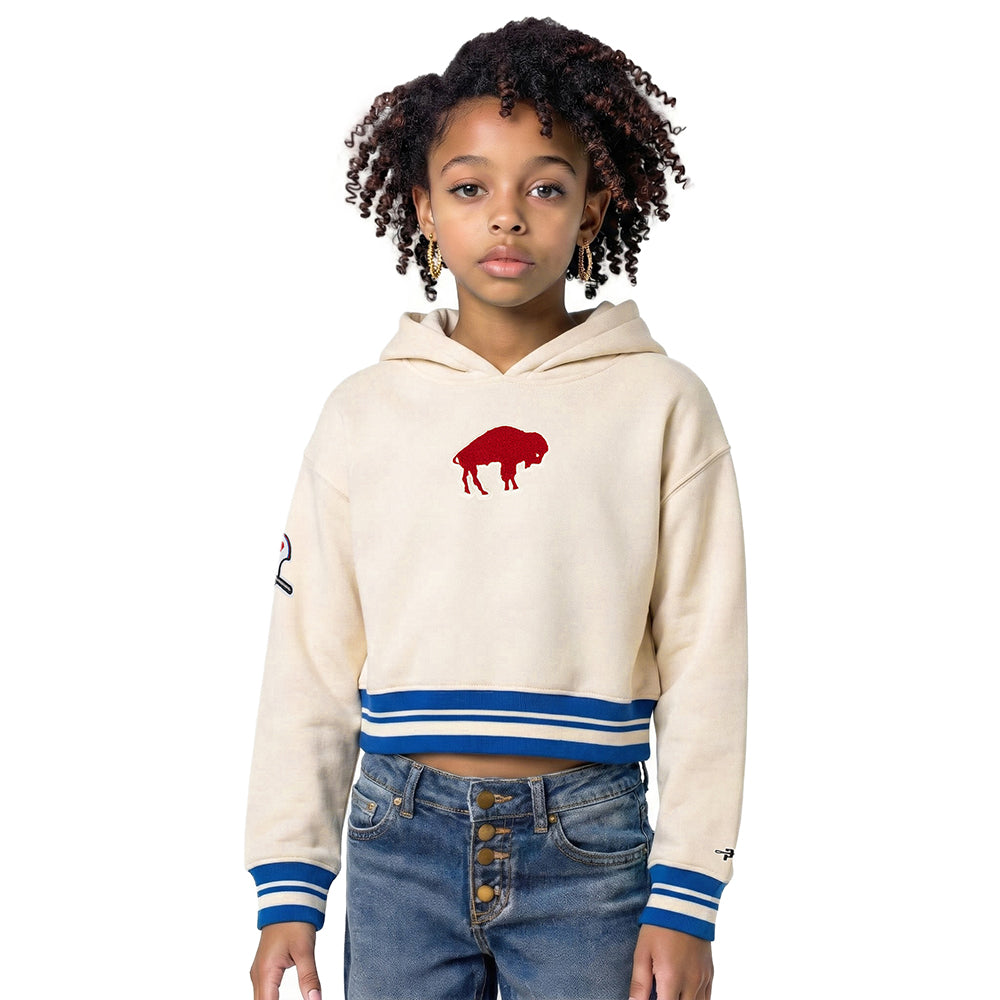 SUDADERA DE CUELLO REDONDO NFL BUFFALO BILLS RETRO CLASSICS PARA NIÑA JUNIOR