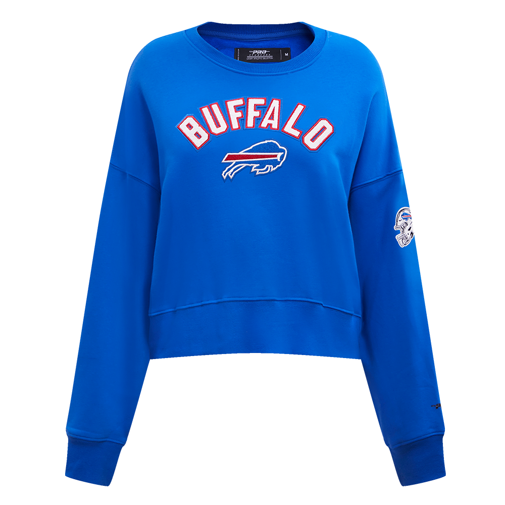 SUDADERA DE CUELLO REDONDO NFL BUFFALO BILLS CLASSIC CHENILLE PARA MUJER