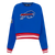 SUDADERA DE CUELLO REDONDO NFL BUFFALO BILLS MASH UP PARA MUJER