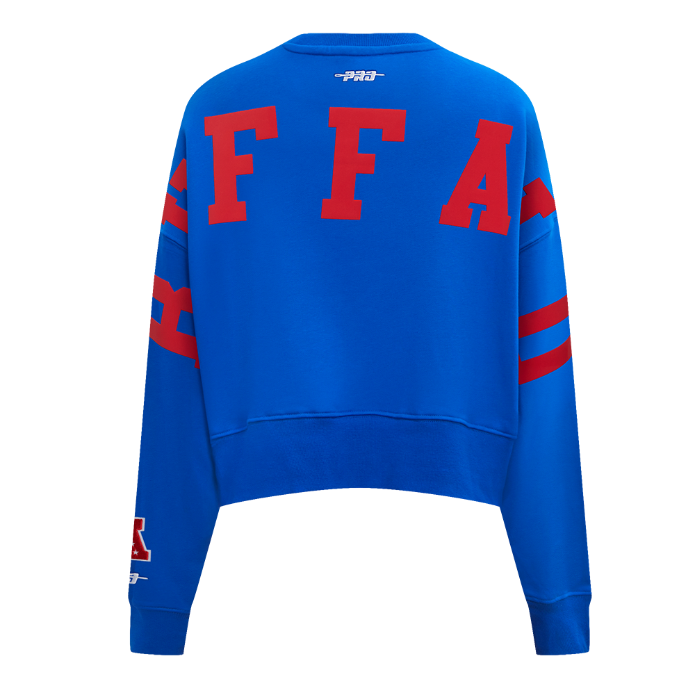 SUDADERA DE CUELLO REDONDO NFL BUFFALO BILLS WINGSPAN PARA MUJER