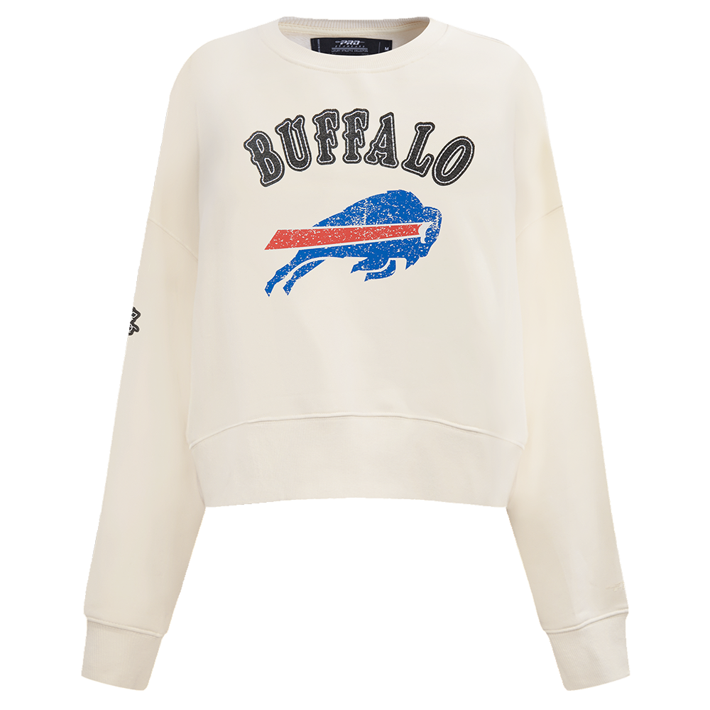 SUDADERA DE CUELLO REDONDO NFL BUFFALO BILLS REBEL ATHLETICS PARA MUJER