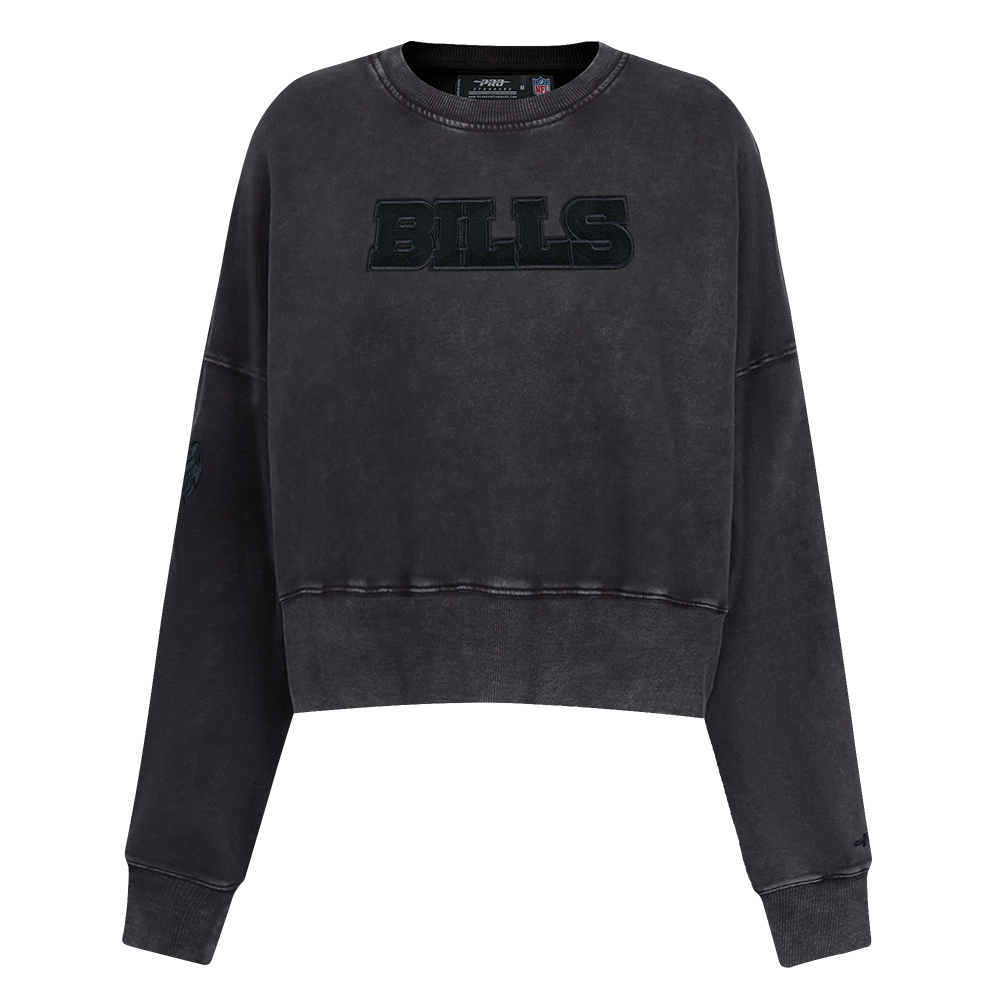 SUDADERA DE CUELLO REDONDO NFL BUFFALO BILLS WASHED CLASSIC PARA MUJER