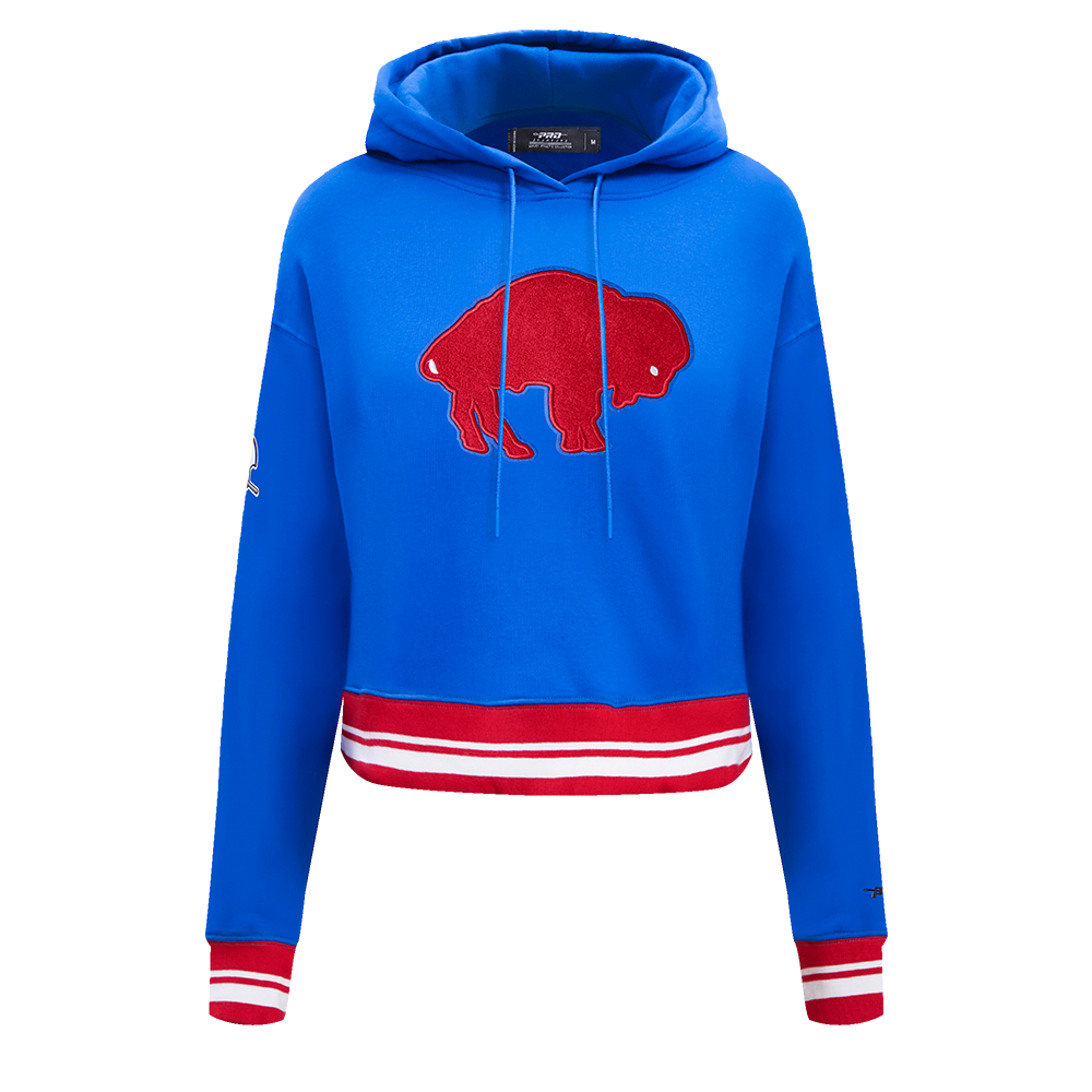 SUDADERA CON GORRO NFL BUFFALO BILLS RETRO CLASSICS PARA MUJER