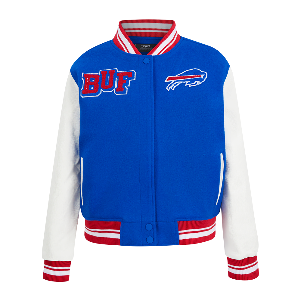 CHAMARRA UNIVERSITARIA NFL BUFFALO BILLS MASH UP PARA MUJER