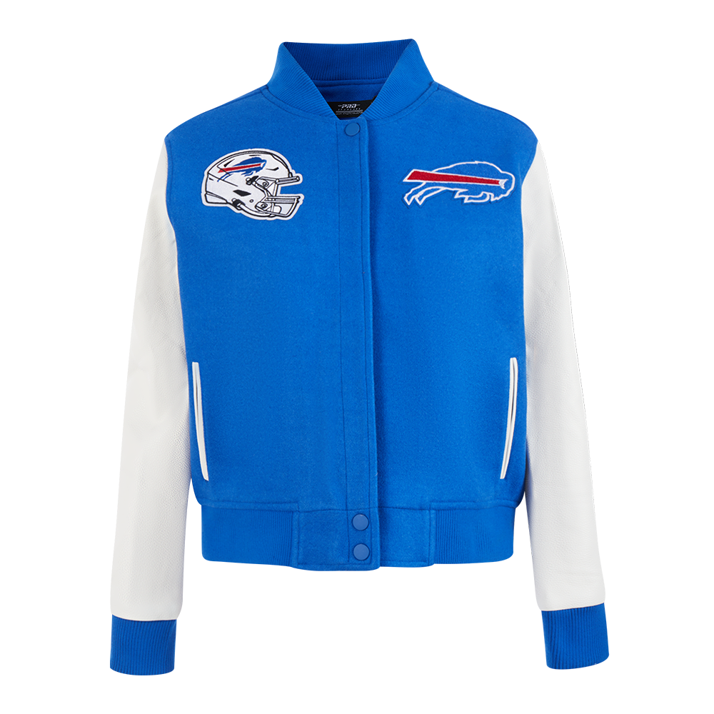 CHAMARRA UNIVERSITARIA NFL BUFFALO BILLS CLASSIC CHENILLE PARA MUJER