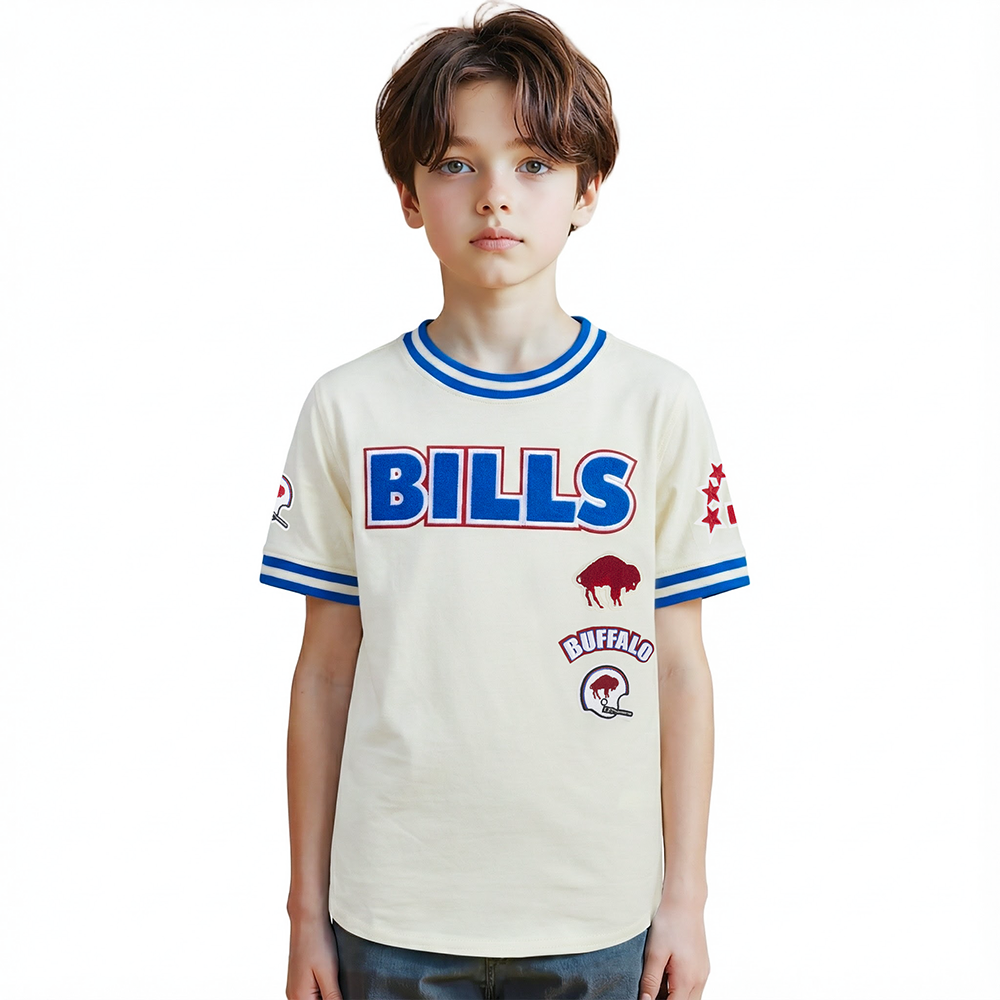 PLAYERA NFL BUFFALO BILLS RETRO CLASSICS PARA NIÑO