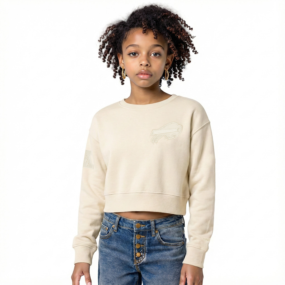 SUDADERA DE CUELLO REDONDO NFL BUFFALO BILLS NEUTRAL PARA NIÑA