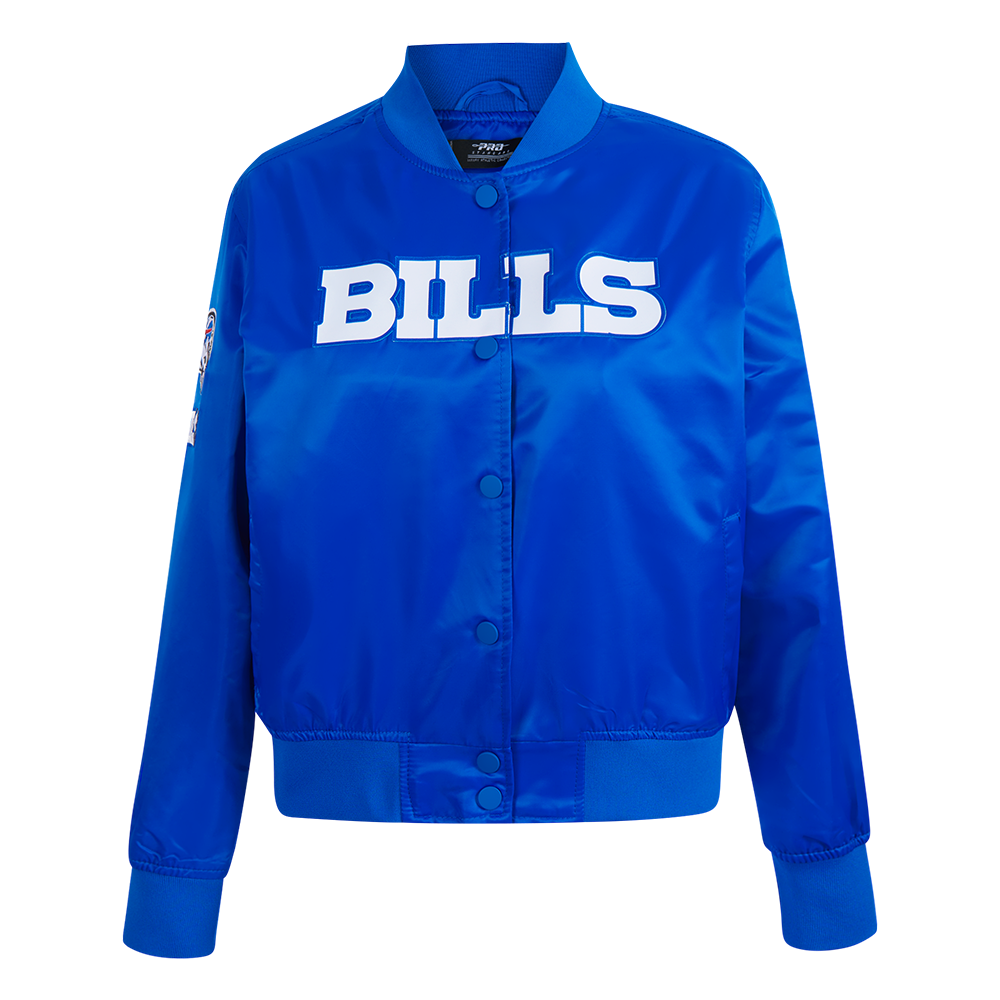 CHAMARRA DE SATIN NFL BUFFALO BILLS CLASSIC CHENILLE PARA MUJER