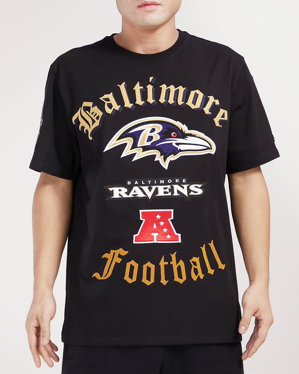 PLAYERA NFL BALTIMORE RAVENS OLD ENGLISH