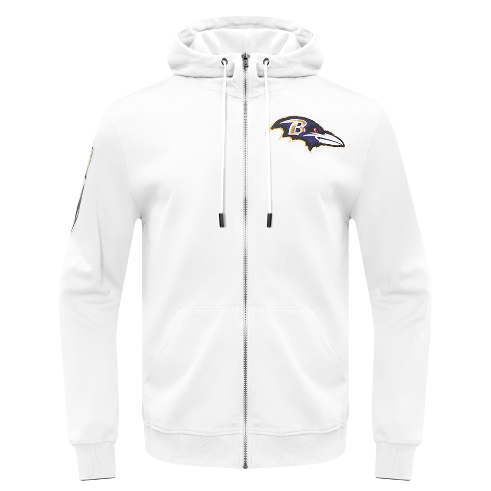 SUDADERA CON CIERRE NFL BALTIMORE RAVENS CLASSIC CHENILLE