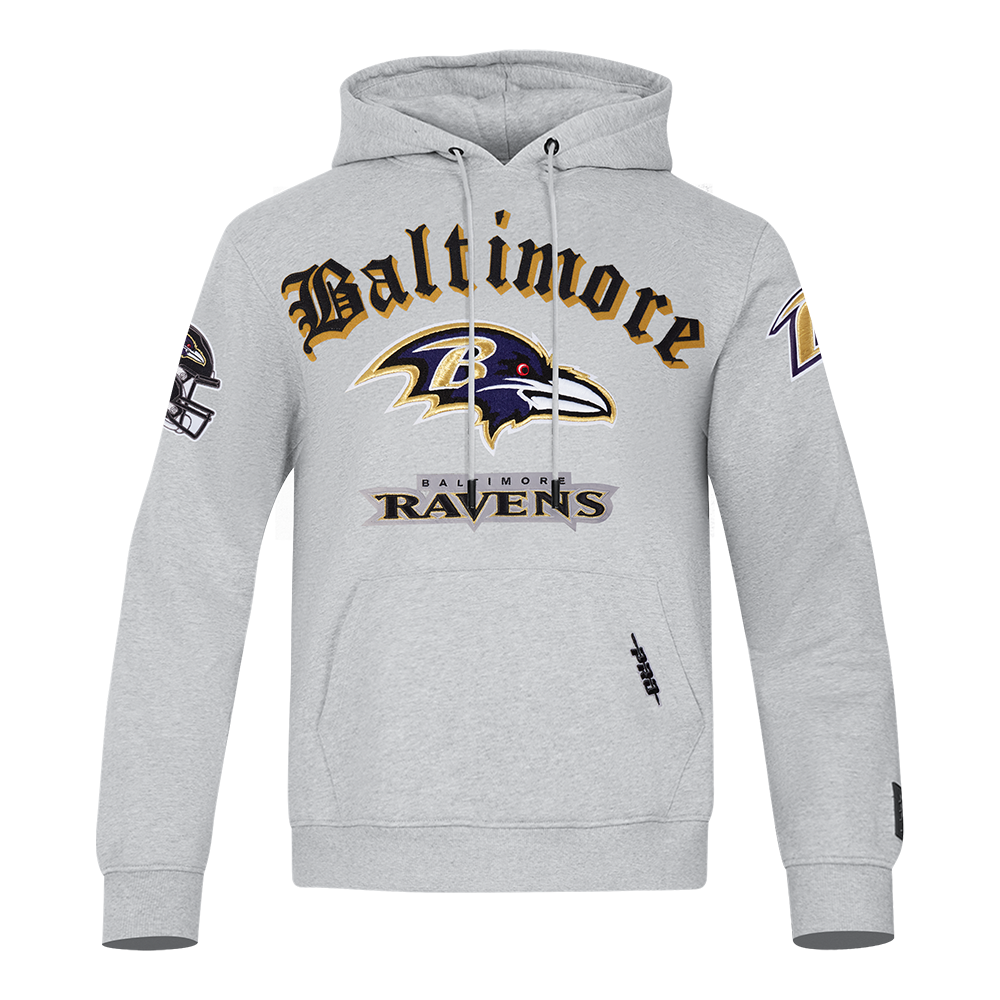 SUDADERA CON GORRO NFL BALTIMORE RAVENS OLD ENGLISH