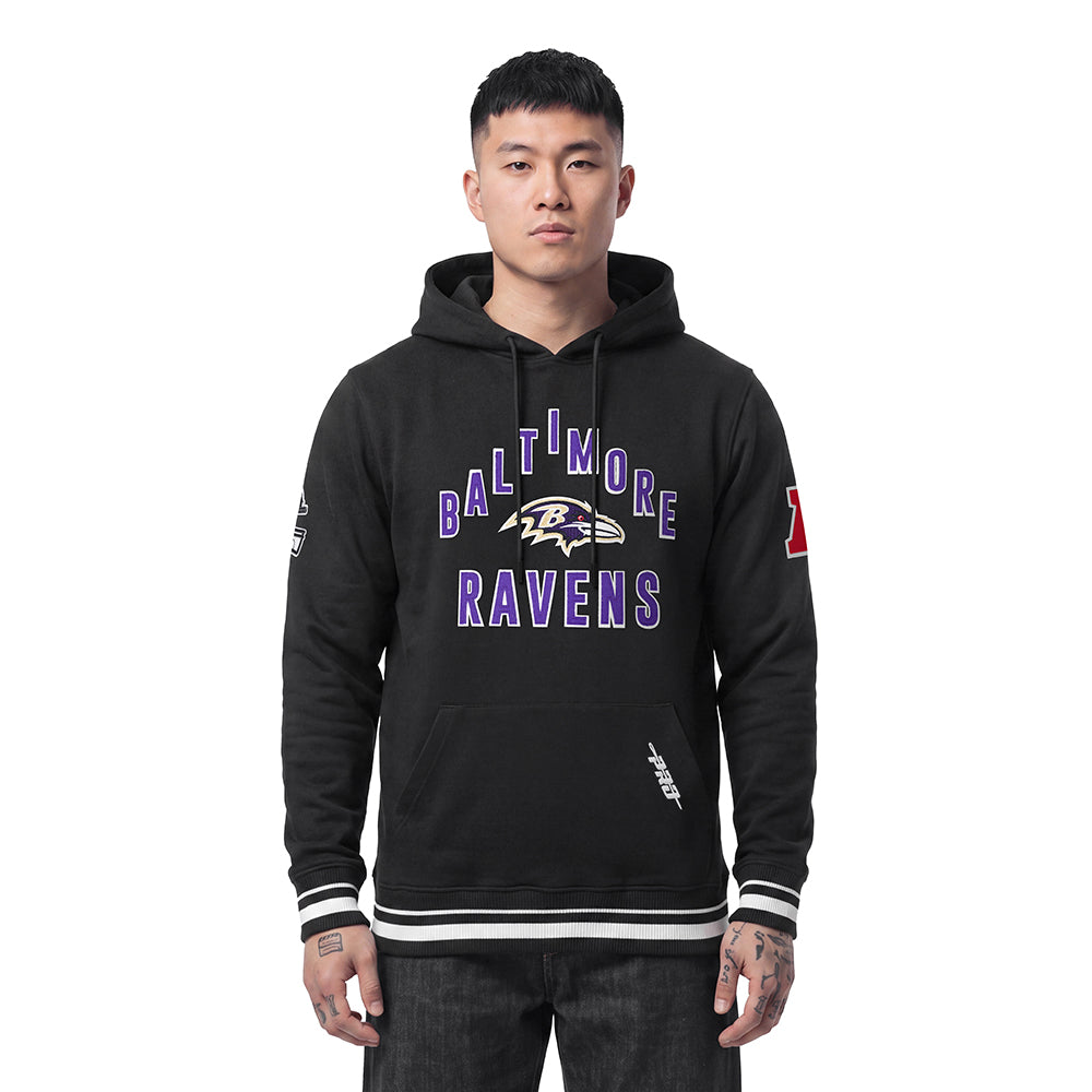 SUDADERA CON GORRO NFL BALTIMORE RAVENS ON TOP