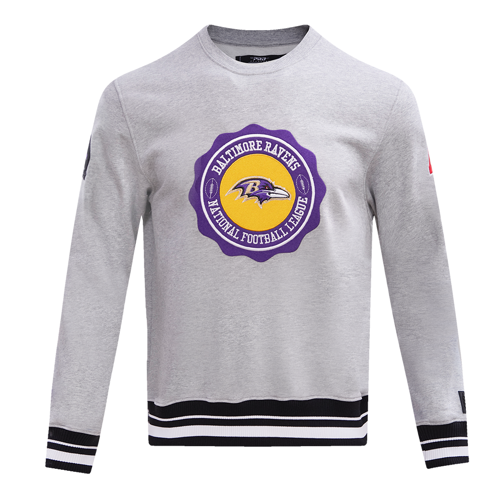 SUDADERA DE CUELLO REDONDO NFL BALTIMORE RAVENS CREST EMBLEM